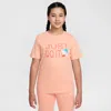 Nike Sportswear Big Kids' T-shirt In Orange