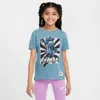 Nike Sportswear Big Kids' T-shirt In Blue
