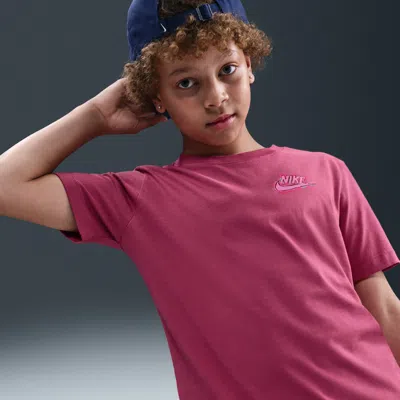 Nike Sportswear Big Kids' T-shirt In Pink