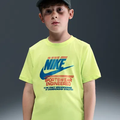 Nike Sportswear Big Kids' T-shirt In Green