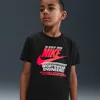 Nike Sportswear Big Kids' T-shirt In Black
