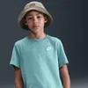 Nike Sportswear Big Kids' T-shirt In Blue