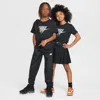 Nike Sportswear Big Kids' T-shirt In Black
