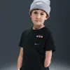 Nike Sportswear Big Kids' T-shirt In Black