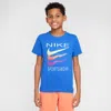 Nike Sportswear Big Kids' T-shirt In Blue