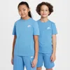 Nike Sportswear Big Kids' T-shirt In Blue