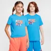 Nike Sportswear Big Kids' T-shirt In Blue
