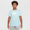 Nike Big Kids Sportswear Logo Graphic T-shirt In Blue