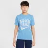 Nike Sportswear Big Kids' T-shirt In Blue