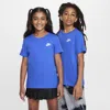 Nike Sportswear Big Kids' T-shirt In Blue