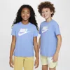 Nike Sportswear Big Kids' T-shirt In Blue
