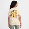 Nike Sportswear Big Kids' T-shirt In Brown