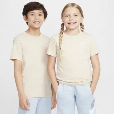 Nike Sportswear Big Kids' T-shirt In Brown
