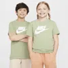 Nike Sportswear Big Kids' T-shirt In Green
