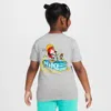 Nike Sportswear Big Kids' T-shirt In Grey