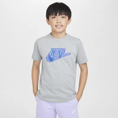 Nike Sportswear Big Kids' T-shirt In Grey