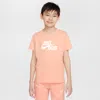 Nike Sportswear Big Kids' T-shirt In Orange