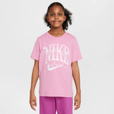 Nike Sportswear Big Kids' T-shirt In Pink