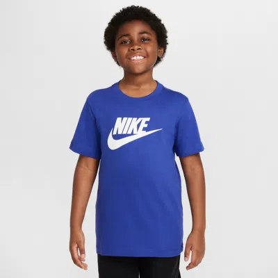 Nike Sportswear Big Kids' T-shirt In Purple
