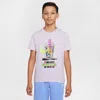 Nike Sportswear Big Kids' T-shirt In Purple