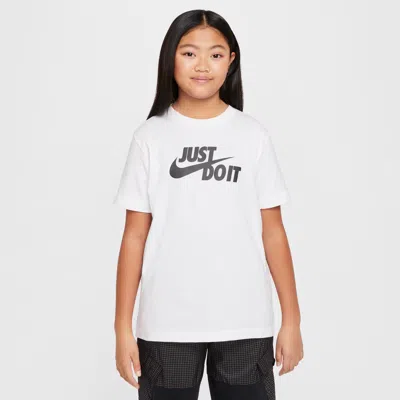 Nike Sportswear Big Kids' T-shirt In White