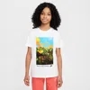 Nike Sportswear Big Kids' T-shirt In White