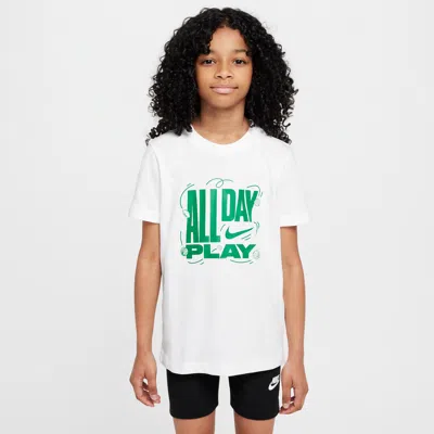Nike Sportswear Big Kids' T-shirt In White