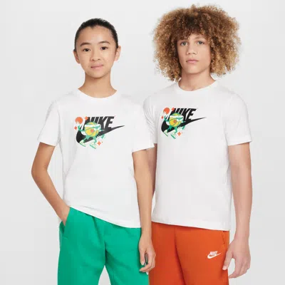 Nike Sportswear Big Kids' T-shirt In White