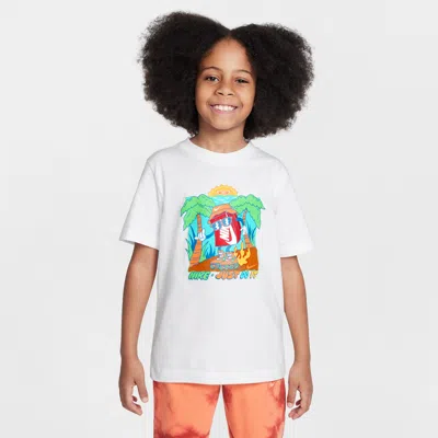 Nike Sportswear Big Kids' T-shirt In White