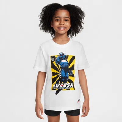 Nike Sportswear Big Kids' T-shirt In White