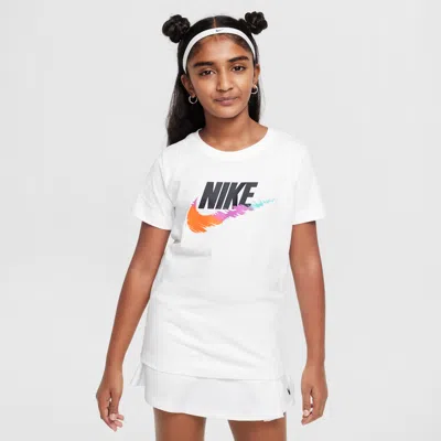 Nike Sportswear Big Kids' T-shirt In White