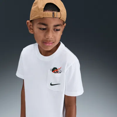 Nike Sportswear Big Kids' T-shirt In White