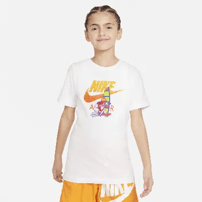 Nike Sportswear Big Kids' T-shirt In White