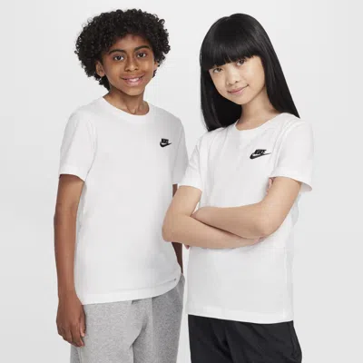 Nike Sportswear Big Kids' T-shirt In White