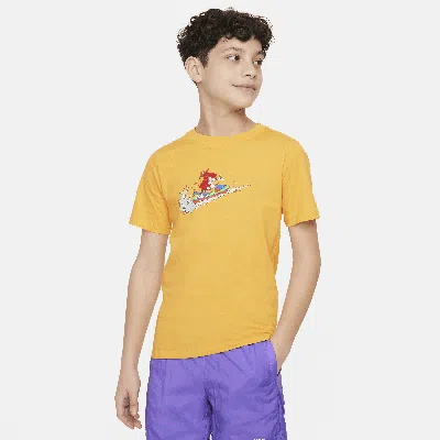 Nike Sportswear Big Kids' T-shirt In Yellow