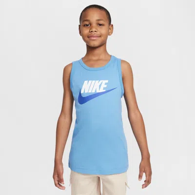 Nike Sportswear Big Kids' Tank Top In Blue