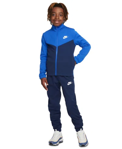 Nike Sportswear Big Kids Tracksuit, 2 Piece Set In Blue