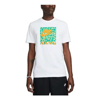Nike Sportswear Brandriffs T-shirt 'white'