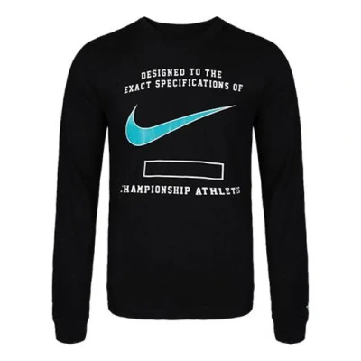 Nike Sportswear Casual Sports Long Sleeves Black