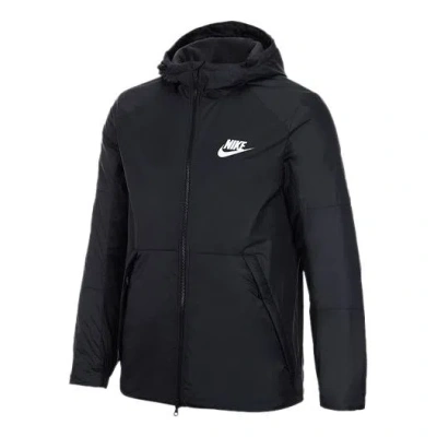 Nike Sportswear Casual Sports Windproof Hooded Black
