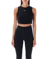 Nike Sportswear Chill Crop Top In Black