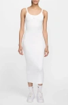 Nike Sportswear Chill Knit Tight Rib Midi Dress