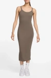Nike Sportswear Chill Knit Tight Rib Midi Dress