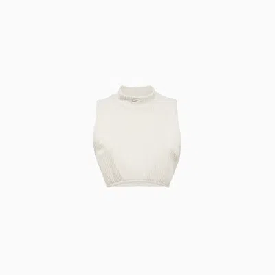 Nike Sportswear Chill Knit Top Fn3677-104 In White