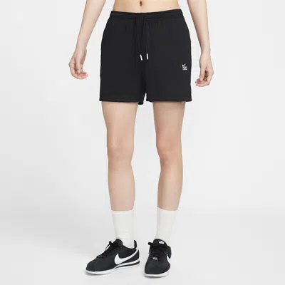 Nike Sportswear Chill Knit Women's High-waisted Lightweight Shorts In Black