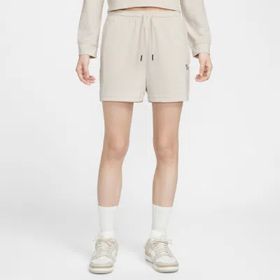 Nike Sportswear Chill Knit Women's High-waisted Lightweight Shorts In Neutral