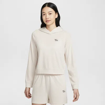 Nike Sportswear Chill Knit Women's Lightweight Hoodie In White