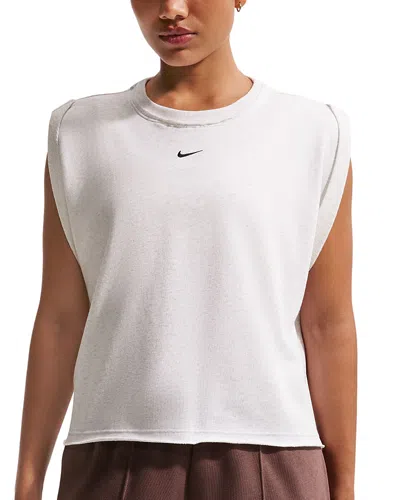 Nike Sportswear Chill Terry Women's Oversized Tank Top In White