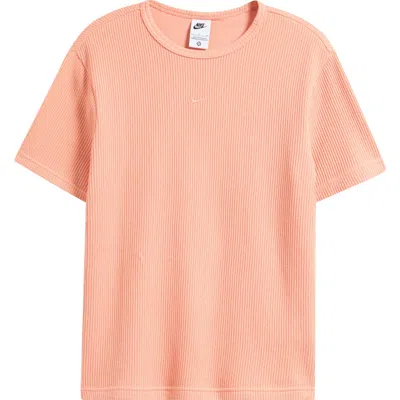 Nike Sportswear Chill Thermal T-shirt In Orange