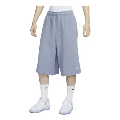 Nike Sportswear Circa French Terry Shorts 'purple' In Blue